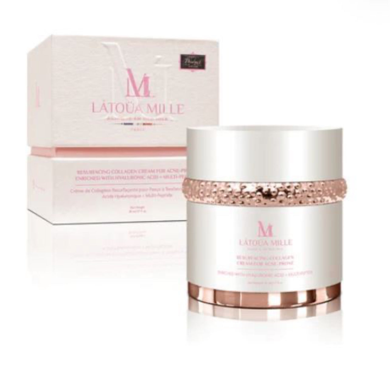 Latoua Mille Resurfacing Collagen Cream for Acne-Prone Skin