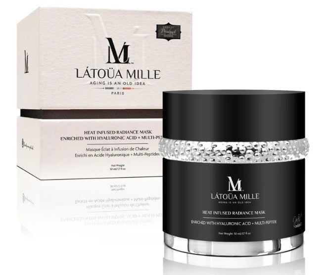Latoua Mille Heat Infused Radiance Mask Enriched With Hyaluronic Acid + Multi-Peptide