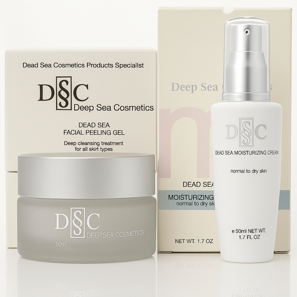 Deep Sea Cosmetics Moisturizing Cream + Peeling Gel Bundle