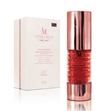 Latoua Mille Radiant Boost Serum & Cream 2-in-1