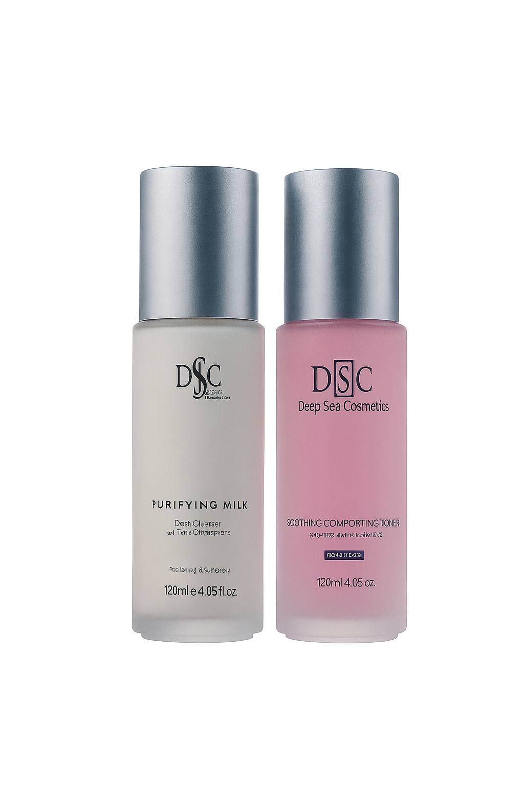 Deep Sea Cosmetics — Facial Milk Cleanser & Toner Bundle