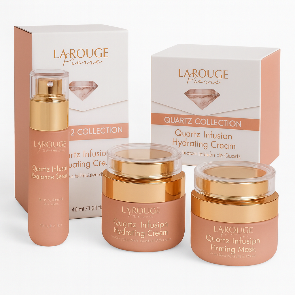 La Rouge Pierre — Quartz Collection (3-Piece Luxury Bundle)