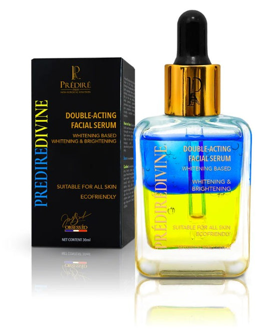Predire Paris Double-Acting Facial Serum Whitening Based Whitening & Brightening | Luxury Anti-Aging Serum