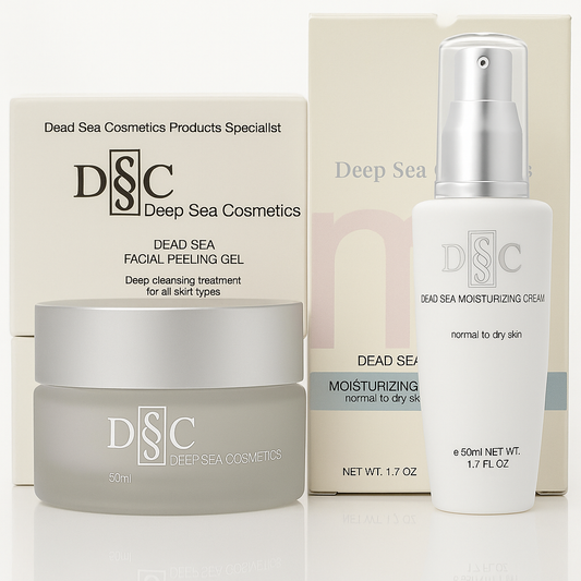 Deep Sea Cosmetics Moisturizing Cream + Peeling Gel Bundle