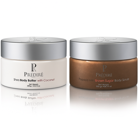 DK Beaute Curated Predire Paris Bodycare Spa Duo: Scrub & Butter
