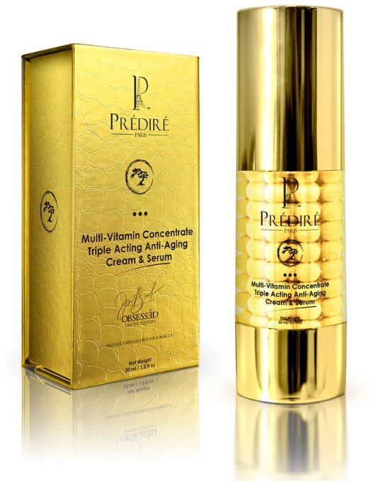 Predire Paris Multi- Vitamin Concentrate Triple Action Skin Rejuvenation Cream & Serum