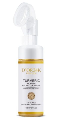 D'Or 24K Turmeric Mousse Facial Cleanser