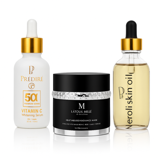 DK Beaute Curated AM Radiance Routine Bundle | Luxury Skincare Set