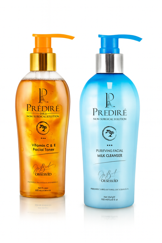 Predire Paris — Purifying Milk Cleanser & Vitamin C&E Toner Bundle