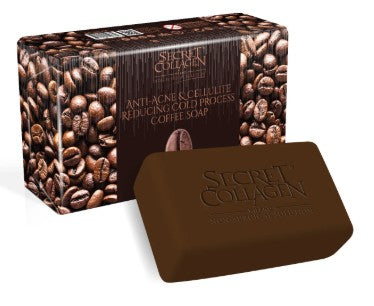 Secret Collagen Anti-Acne & Cellulite Reducing Coffee Soap