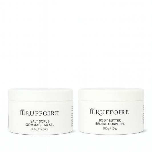 Truffoire White Truffle Infused Body Butter Body Scrub Bundle